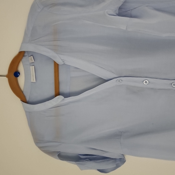 NY&C SHORT SLEEVE BLOUSE MEDIUM - Picture 2 of 3